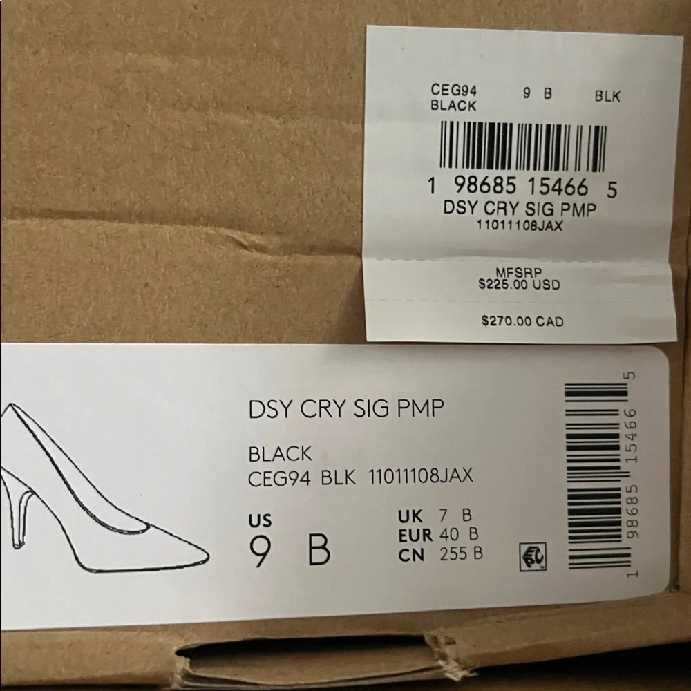 Coach Womens Daisy Pump in Crystal Signature Jacquard - Picture 6 of 7